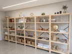 6 Bay DIY Wooden Shelving with 5 levels of Shelves