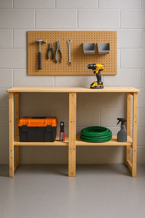Multi Purpose Wooden Work Bench