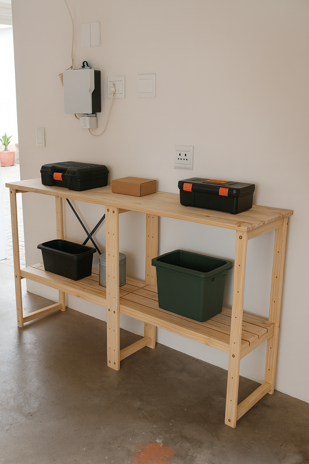 Multi Purpose Wooden Work Bench